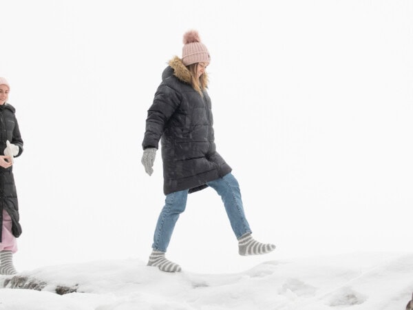 Wollsocken-Wanderung mit Zelt-Sauna & Mittagessen am offenen Feuer