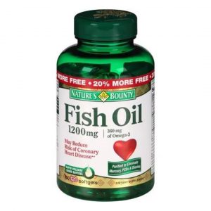 Omega 3 Nature's Bounty 1000mg | 120 Cápsulas Omega 3 Nature's Bounty 1000mg | 120 Cápsulas
