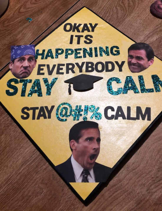 71 Genius The Office Graduation Caps for the Class of 2021