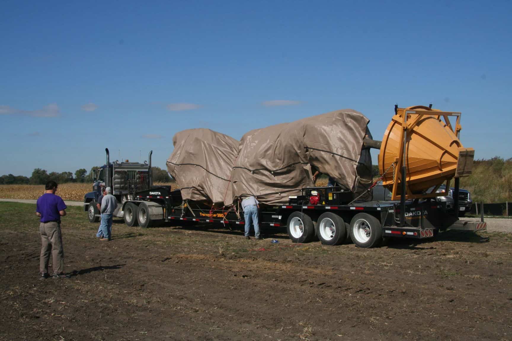 Tree Transporter Dakota Peat & Equipment