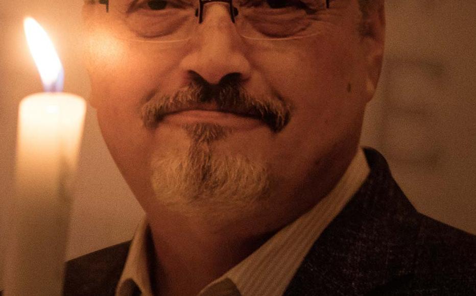 Candle light vigil to remember journalist Jamal Khashoggi outside the Saudi Arabia consulate on October 25, 2018 in Istanbul, Turkey. Candle light vigil to remember journalist Jamal Khashoggi outside the Saudi Arabia consulate on October 25, 2018 in Istanbul, Turkey.