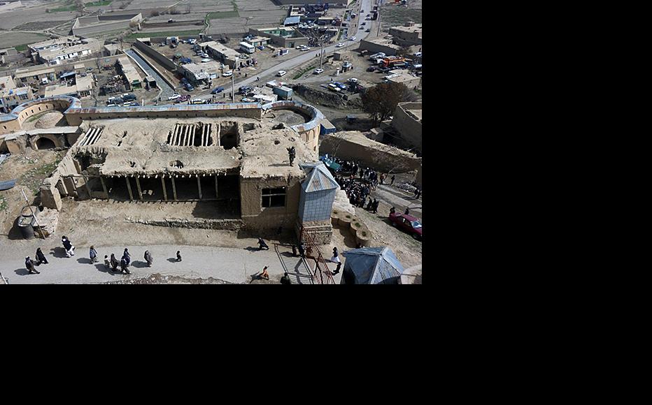 The Bala Hissar fort in Gardez, southern Afghanistan. (Photo: Sahil Mangal)