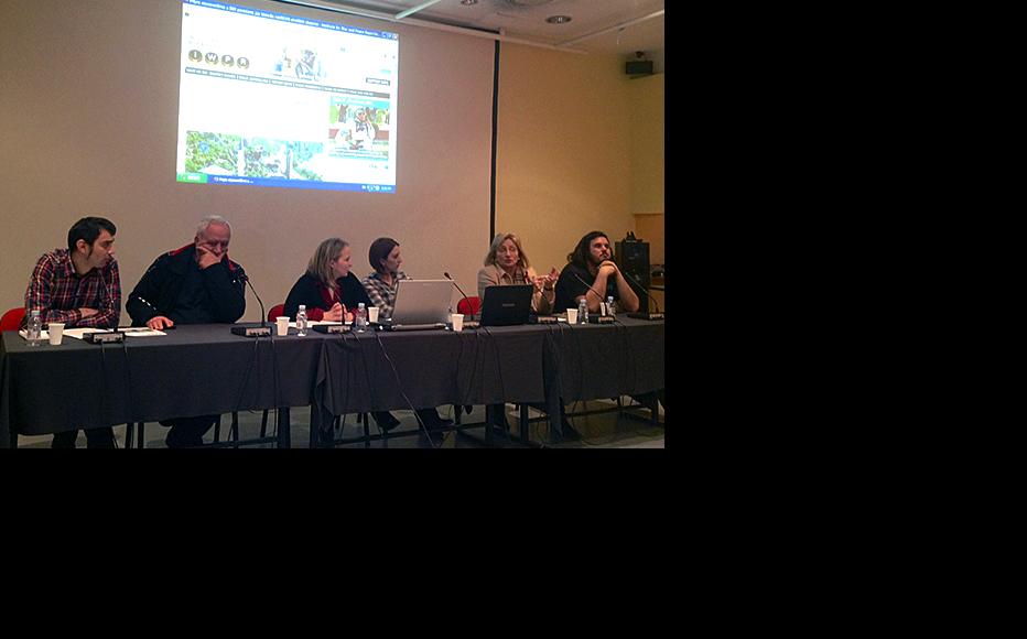 Panelists at an IWPR round table on the Bosnian census, held on December 20 in Sarajevo. (Photo: IWPR)