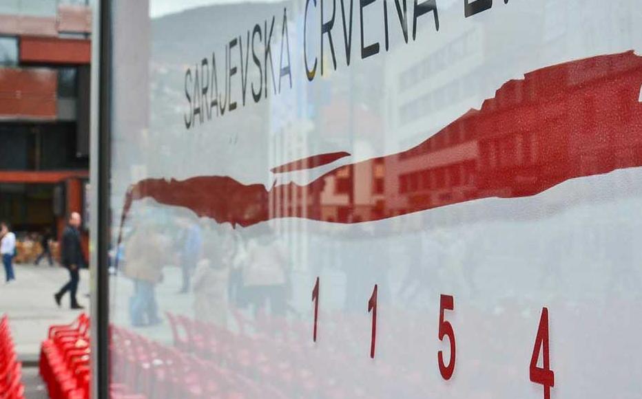 The seats formed a temporary memorial marking 20 years since the start of Sarajevo's long siege.