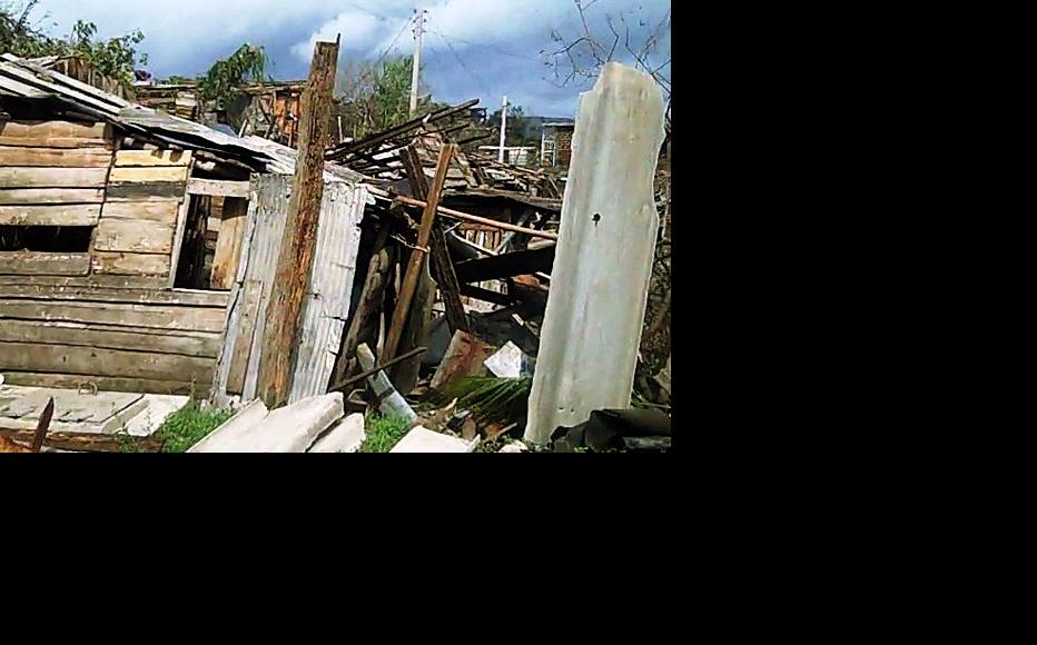 Flimsy homes suffered particularly when Hurricane Sandy hit Cuba.