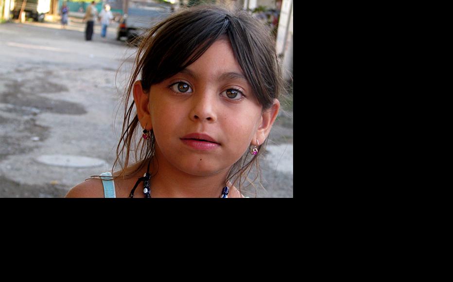  A gypsy girl in Tbilisi. (Photo: Shorena Latatia)
