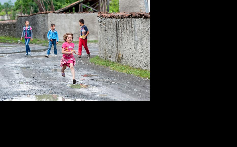 Children in Pankisi. (Photo: Onnik Krikorian)