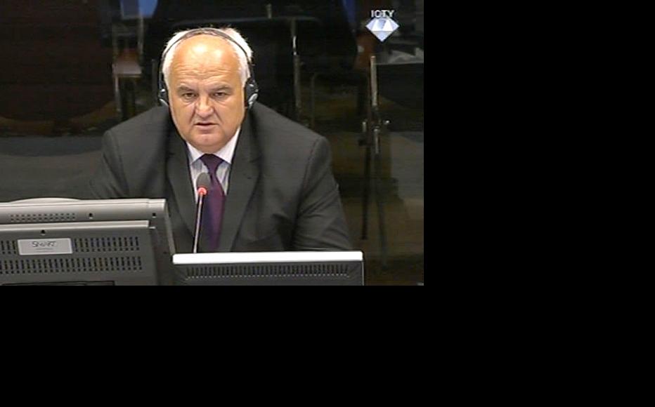 Dragomir Keserovic, prosecution witness in the Ratko Mladic trial. (Photo: ICTY)