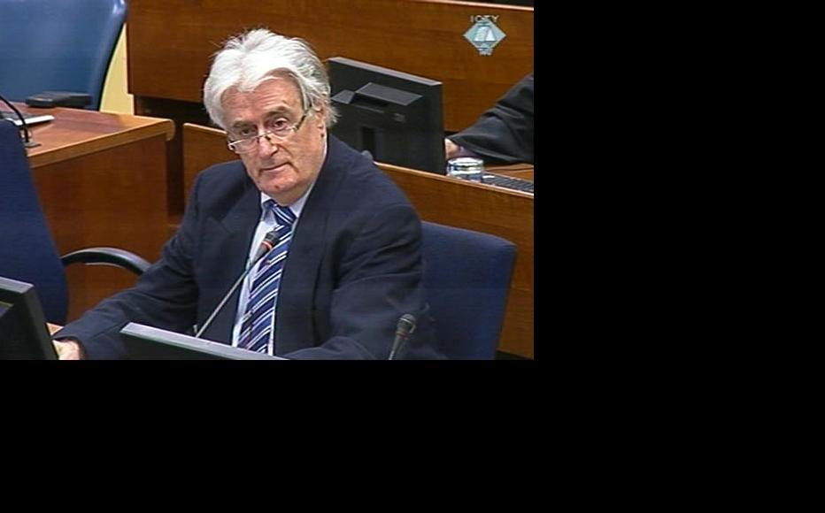 Radovan Karadzic in the ICTY courtroom. (Photo: ICTY)