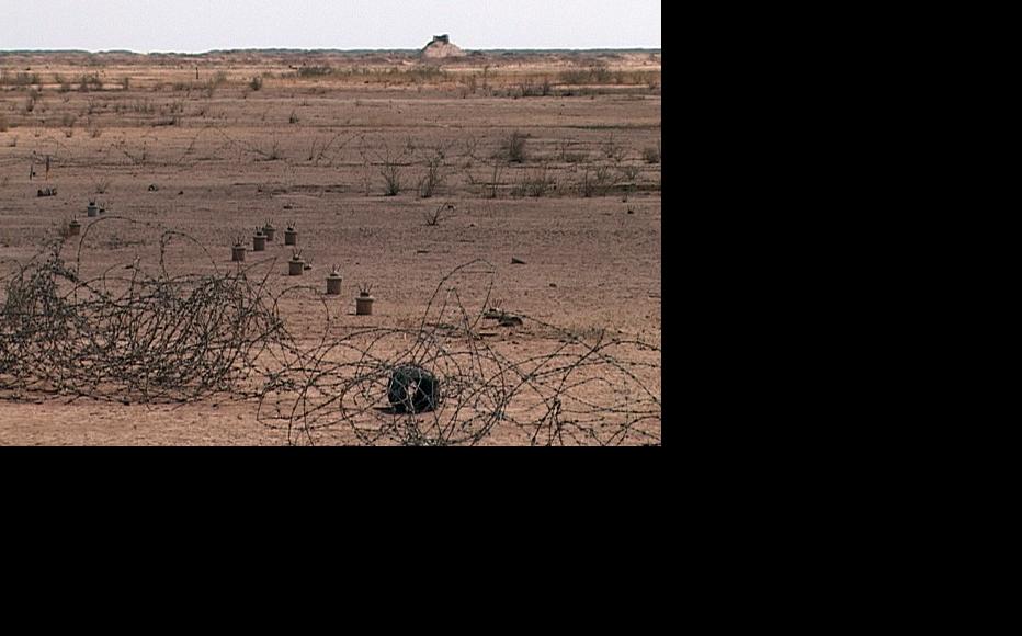 Areas heavily contaminated with mines along Iraq’s borders with Iran. (Photo: Mohammed al-Zaidi)