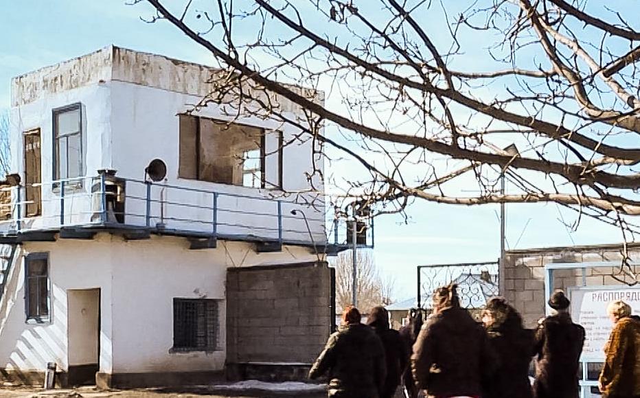Convicts going for a walk at Kyrgyzstan's only women's prison at Stepnoe. Convicts going for a walk at Kyrgyzstan's only women's prison at Stepnoe.