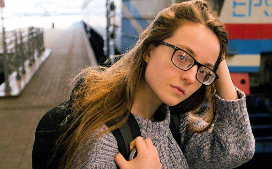 Larisa Kalik, 24, left her native Transnistria in spring 2020. Her book "The Youth Year", which describes the dire conditions young men face in the mandatory military service, attracted the ire of the authorities in Moldova's breakaway region. Larisa Kalik, 24, left her native Transnistria in spring 2020. Her book "The Youth Year", which describes the dire conditions young men face in the mandatory military service, attracted the ire of the authorities in Moldova's breakaway region.