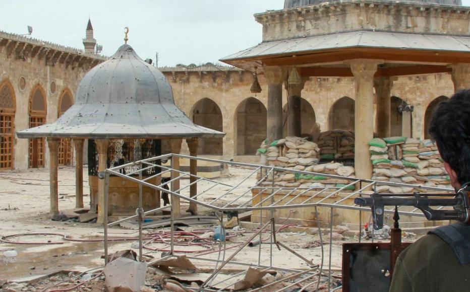 A scene from Aleppo, photo from 2013.