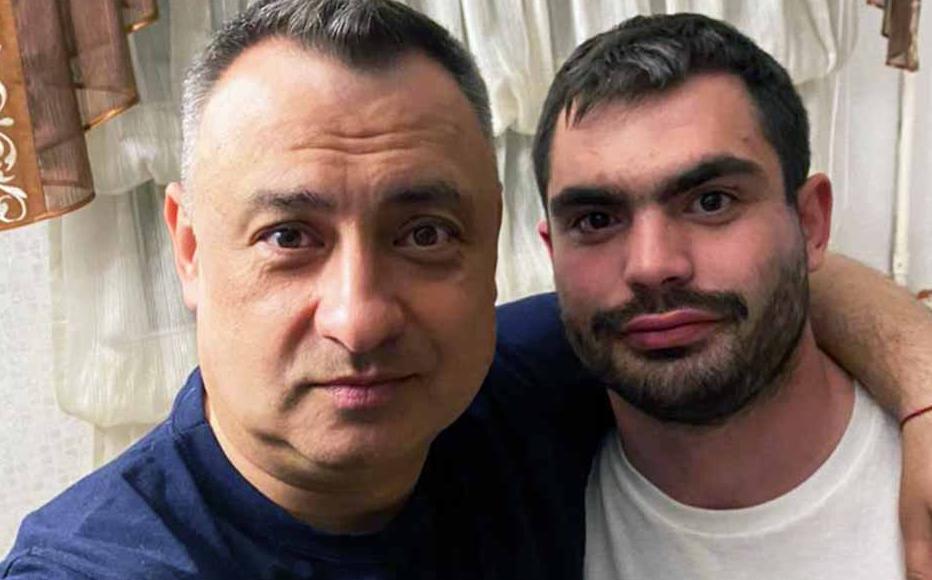 Askold Kvyatkovsky (left) and his friend Artem Alifirenko. Askold Kvyatkovsky (left) and his friend Artem Alifirenko.