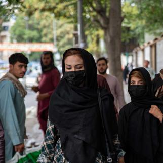 Since the Taliban takeover of the country in 2021 the female population have had to quit jobs and young girls can no longer go to school or complete further education.