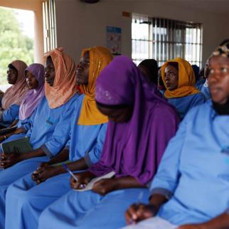 Students attend a lesson on housekeeping at a training facility for domestic workers on November 22, 2022 in Kampala, Uganda. Saudi Arabia and other Gulf states are a frequent destination for Ugandan domestic workers, with official estimates suggesting that around one hundred and sixty-five thousand Ugandans are in temporary employment contracts in the region.