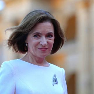 President of Moldova Maia Sandu.