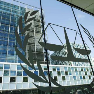 Headquarters of the ICC in The Hague, Netherlands.