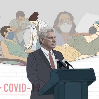 The President of Cuba, Miguel Díaz-Canel, has wrongly claimed that Cuban medicine and science have saved 80% of critical patients from COVID-19.