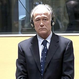 Serbian former police chief Vlastimir Djordjevic in the ICTY courtroom. (Photo: ICTY)