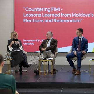 Chisinau event hears that “disinformation reached unprecedented levels”.