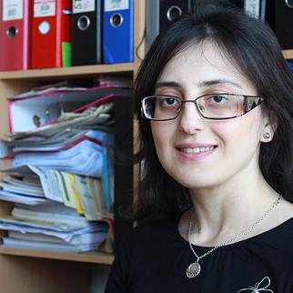 Tamar Avaliani from the Human Rights Centre in Tbilisi. (Photo courtesy of T. Avaliani)