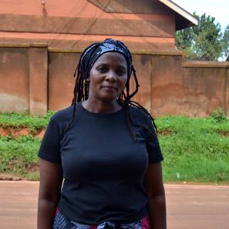 Nana Annette Namata was assaulted by police officers in April 2019, at the gate of the Uganda Police headquarters in Kampala.
