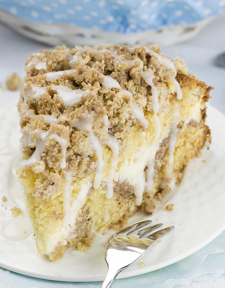 Easy Cinnamon Coffee Cake A Simple Sour Cream Crumb Cake Recipe