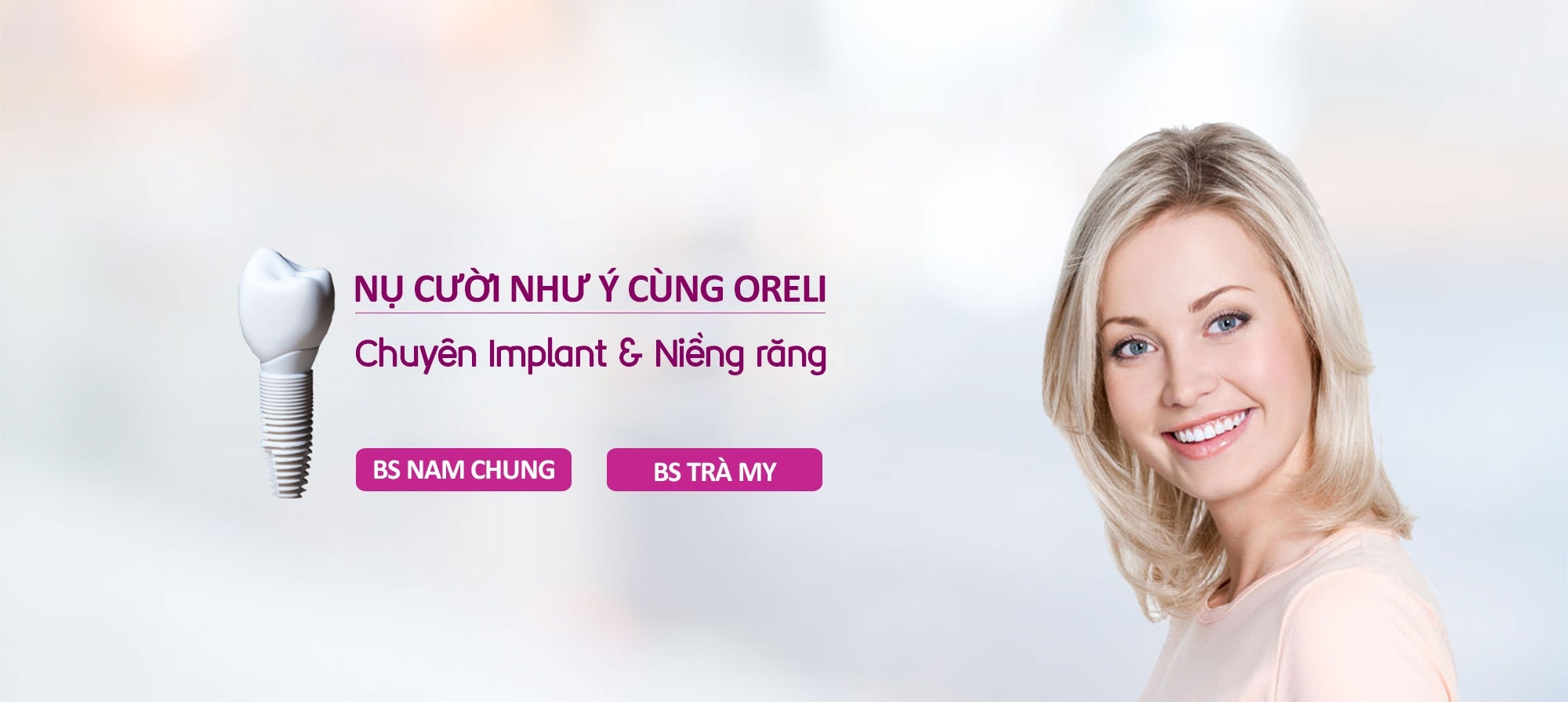 nha khoa oreli nieng rang va implant uy tin buon ma thuot