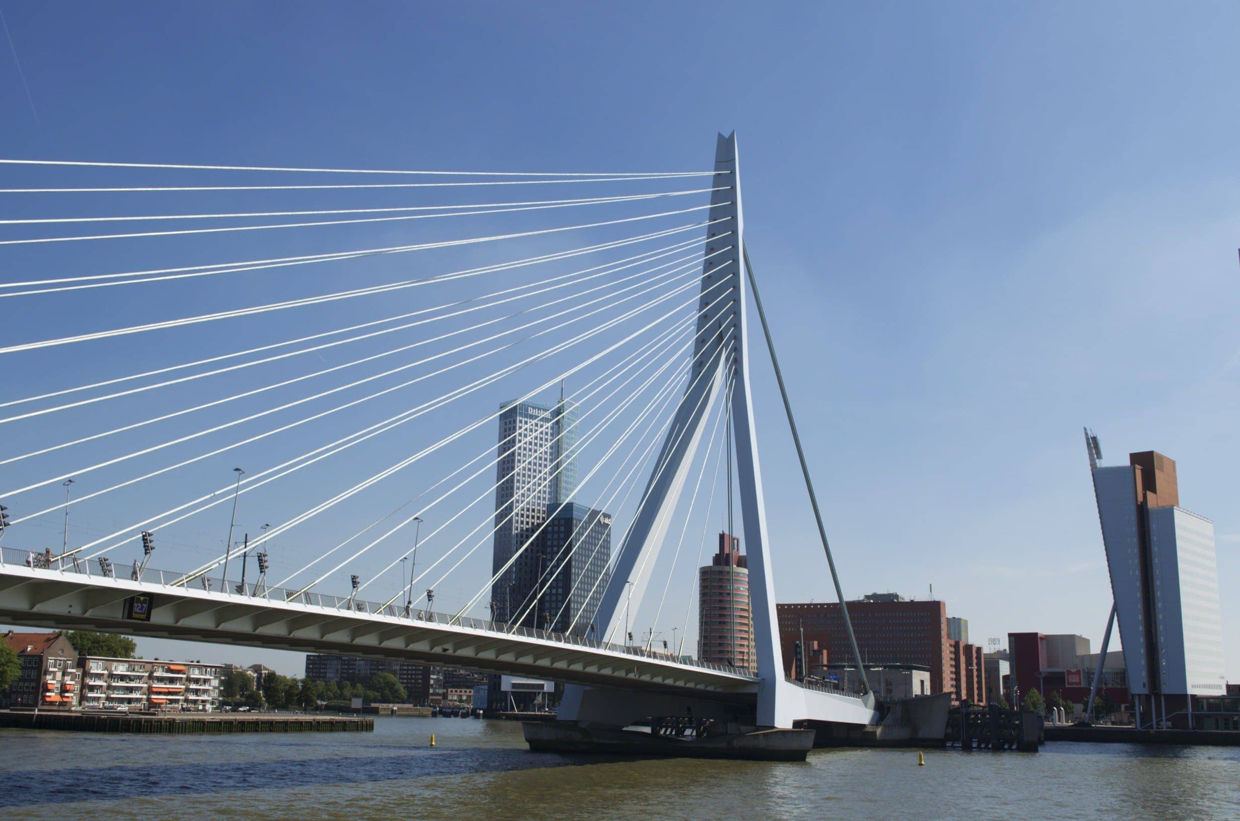 Erasmusbrug in Rotterdam