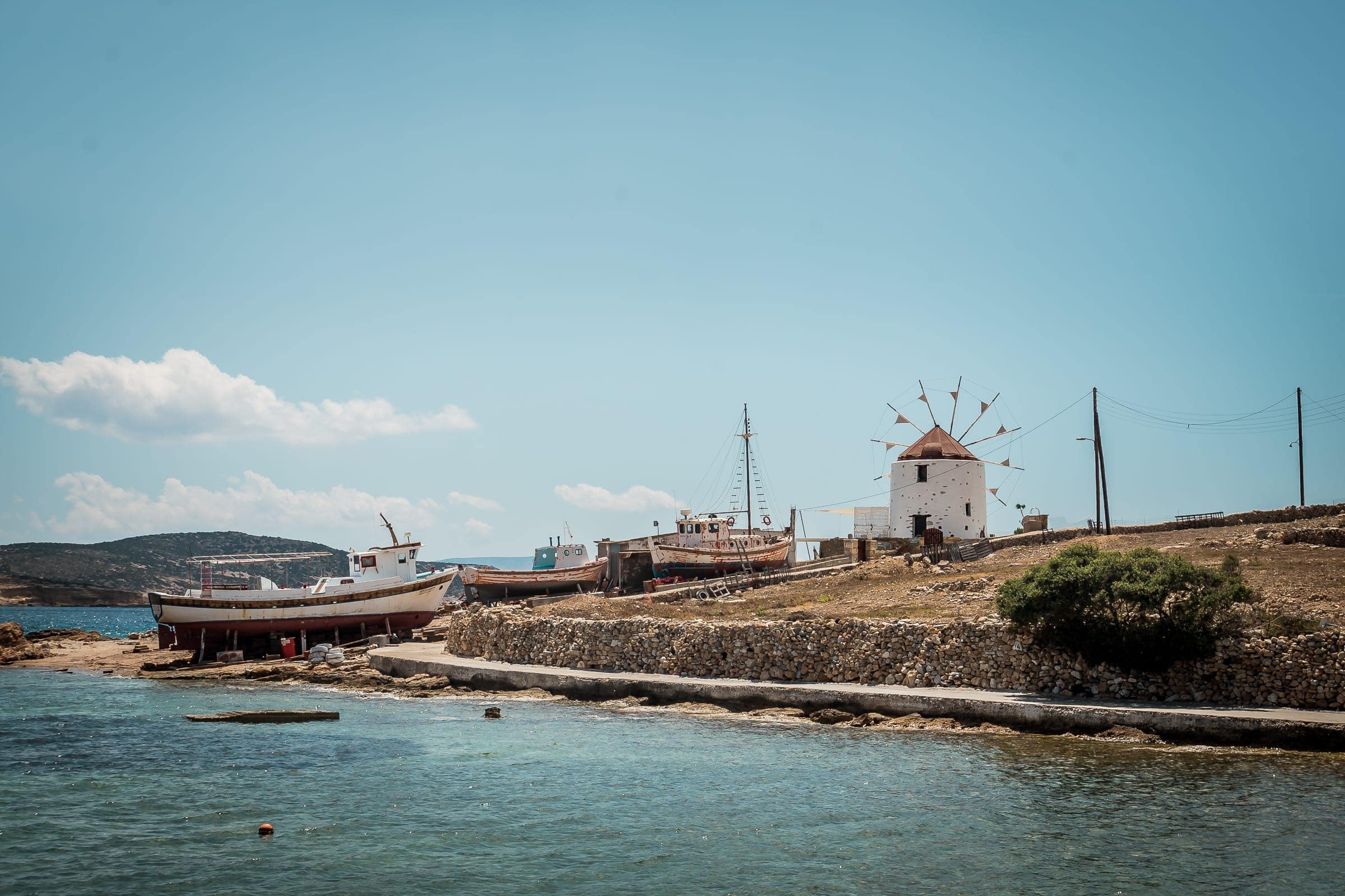 Windmühle und Werft