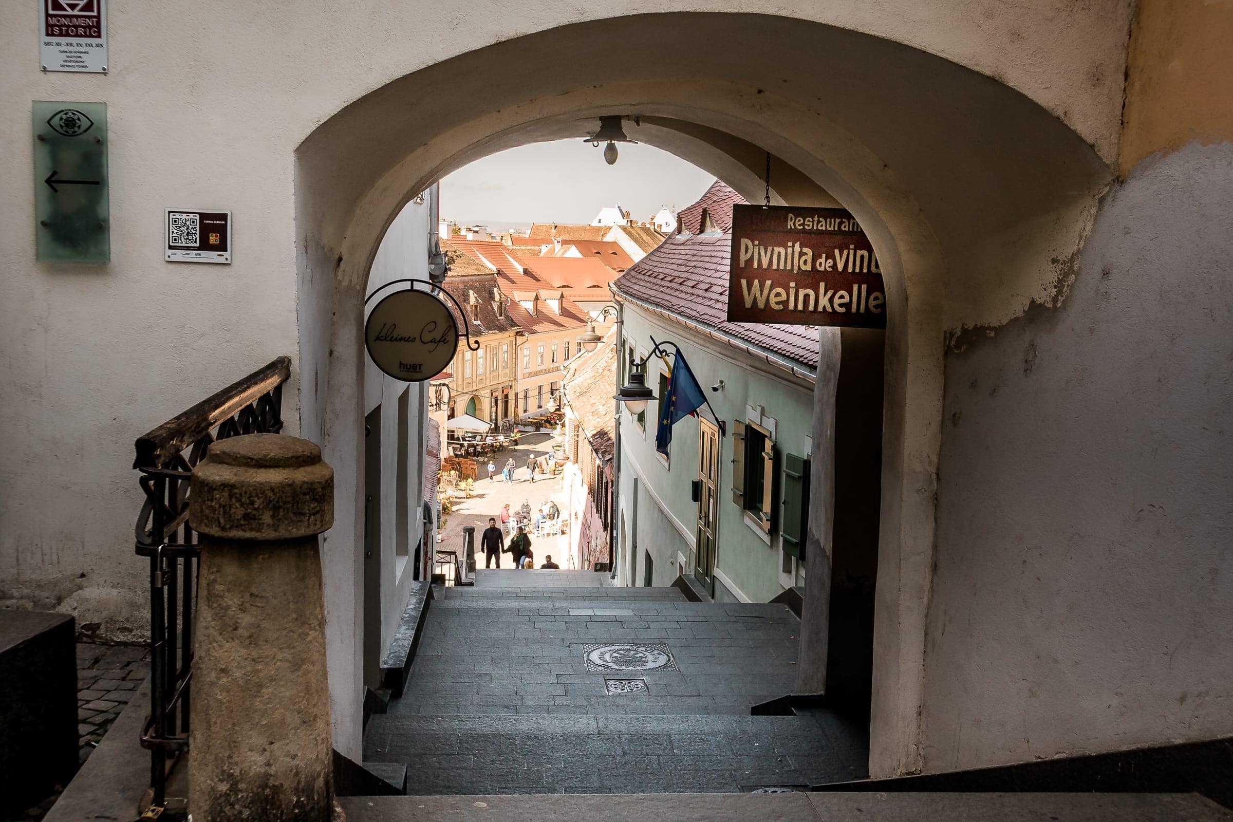 Treppe in die Unterstadt