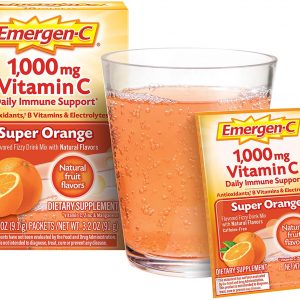 Emergen-C Vitamina C 1000mg Polvo Sabor naranja | 10 Sobres en Polvo Emergen-C Vitamina C 1000mg Polvo Sabor naranja | 10 Sobres en Polvo