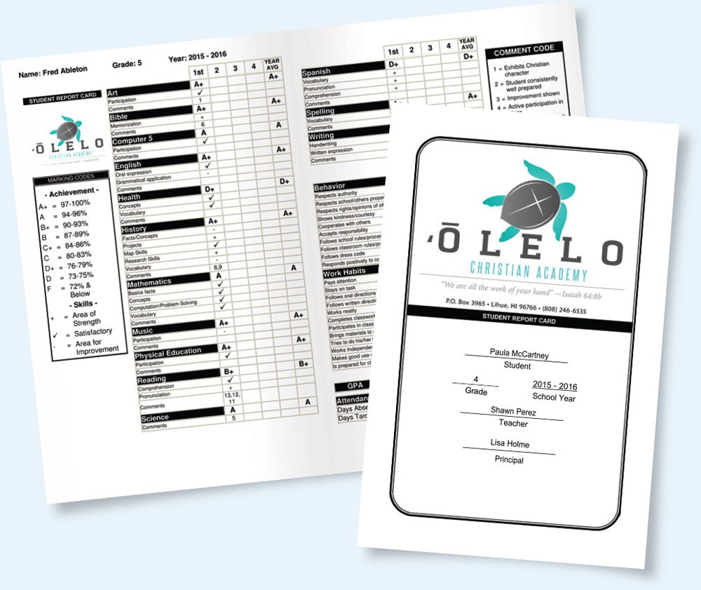 Gradelink Will Save Teachers Time in Figuring Grades and Handling Report  Cards Inside Character Report Card Template