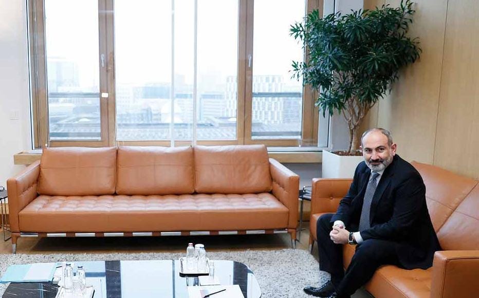 Prime Minister Pashinyan during a recent visit to Brussels. Prime Minister Pashinyan during a recent visit to Brussels.