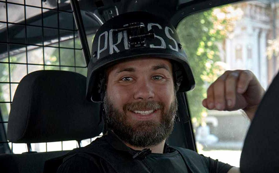 Yevhen Nazarenko, 33, is a military reporter for the Ukrainian Witness YouTube project of the Come Back Alive Foundation, one of the country’s largest charitable funds. He has worked for Ukraine’s largest outlets, including 1+1, ICTV, Channel 24. Yevhen Nazarenko, 33, is a military reporter for the Ukrainian Witness YouTube project of the Come Back Alive Foundation, one of the country’s largest charitable funds. He has worked for Ukraine’s largest outlets, including 1+1, ICTV, Channel 24.