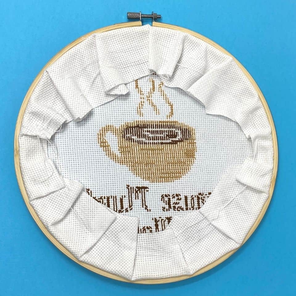 Space Coffee Cross Stitch Pattern Code NM057 Nadezhda Mashtakova