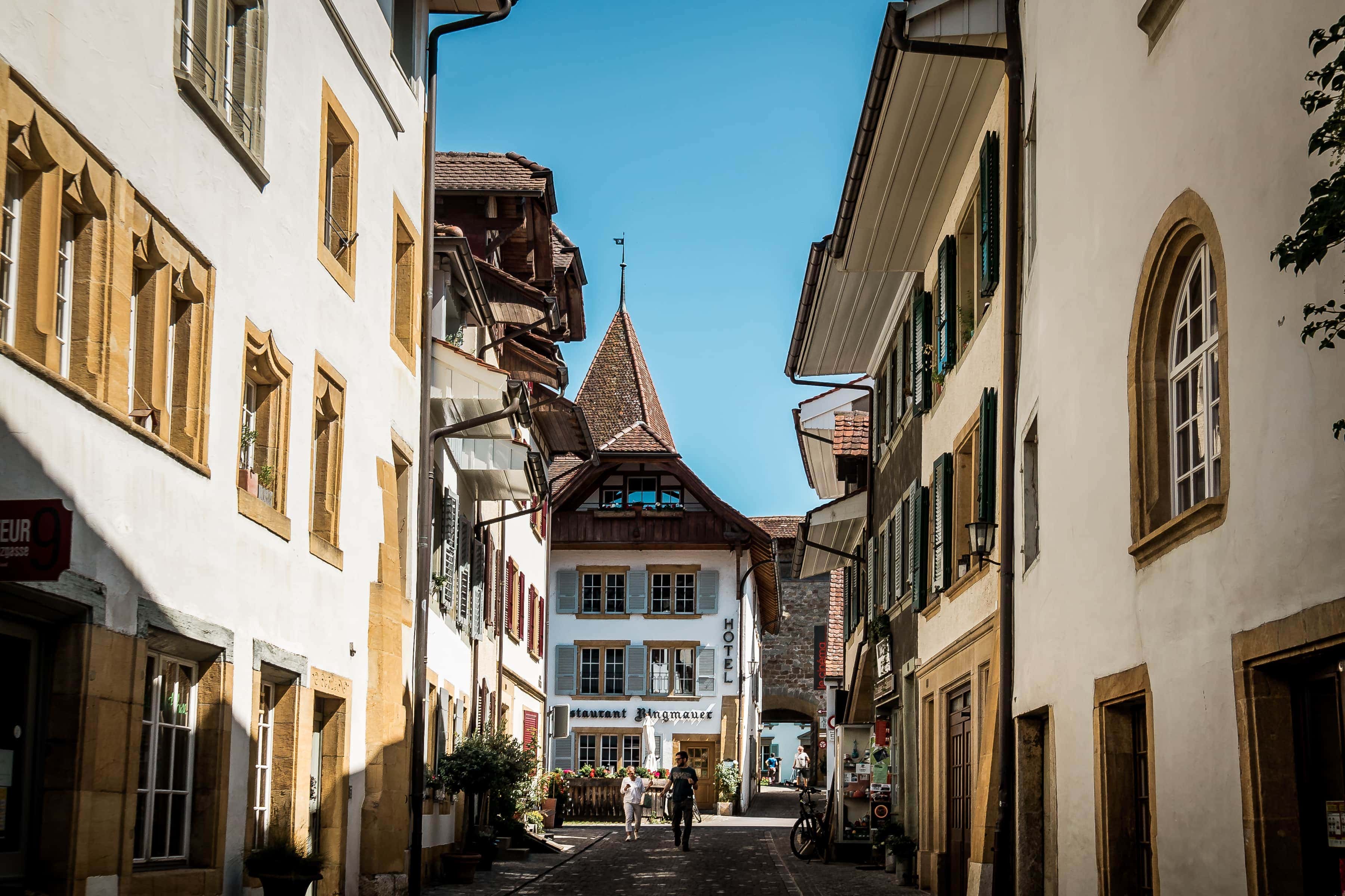 auf dem Weg zur Ringmauer