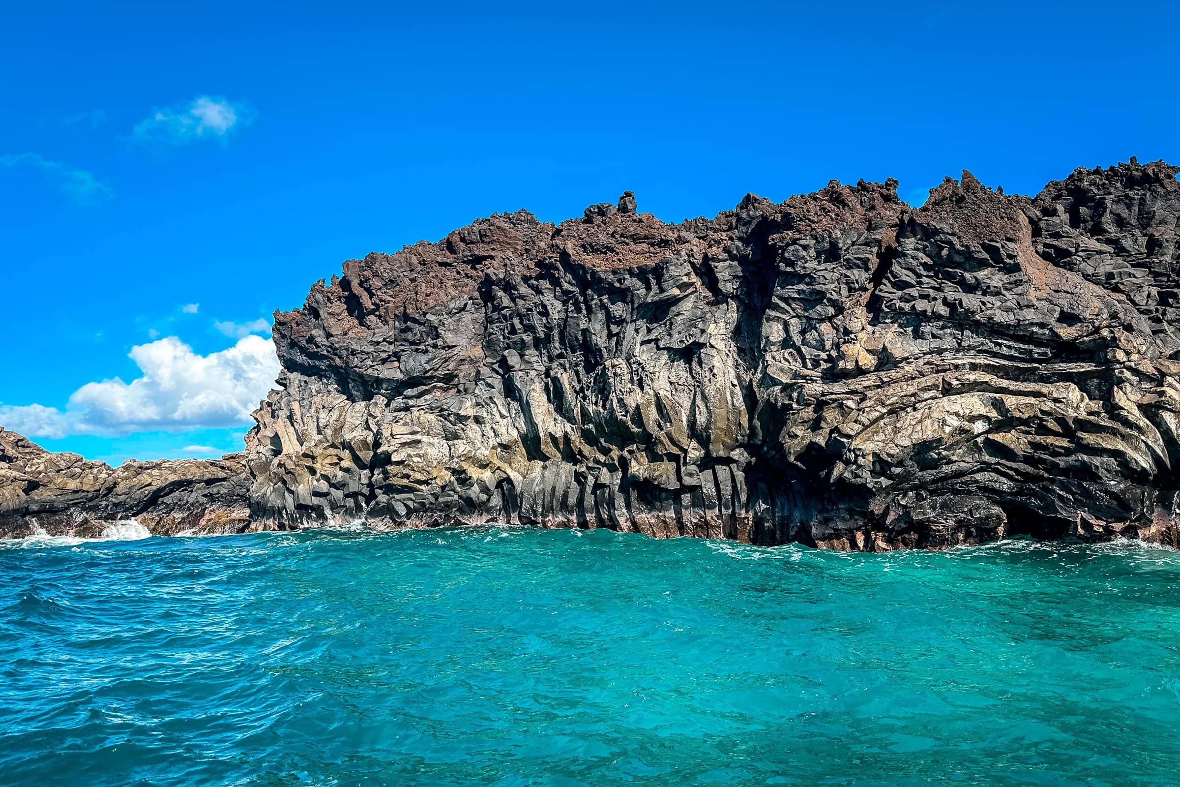 Lavaformationen auf Maui