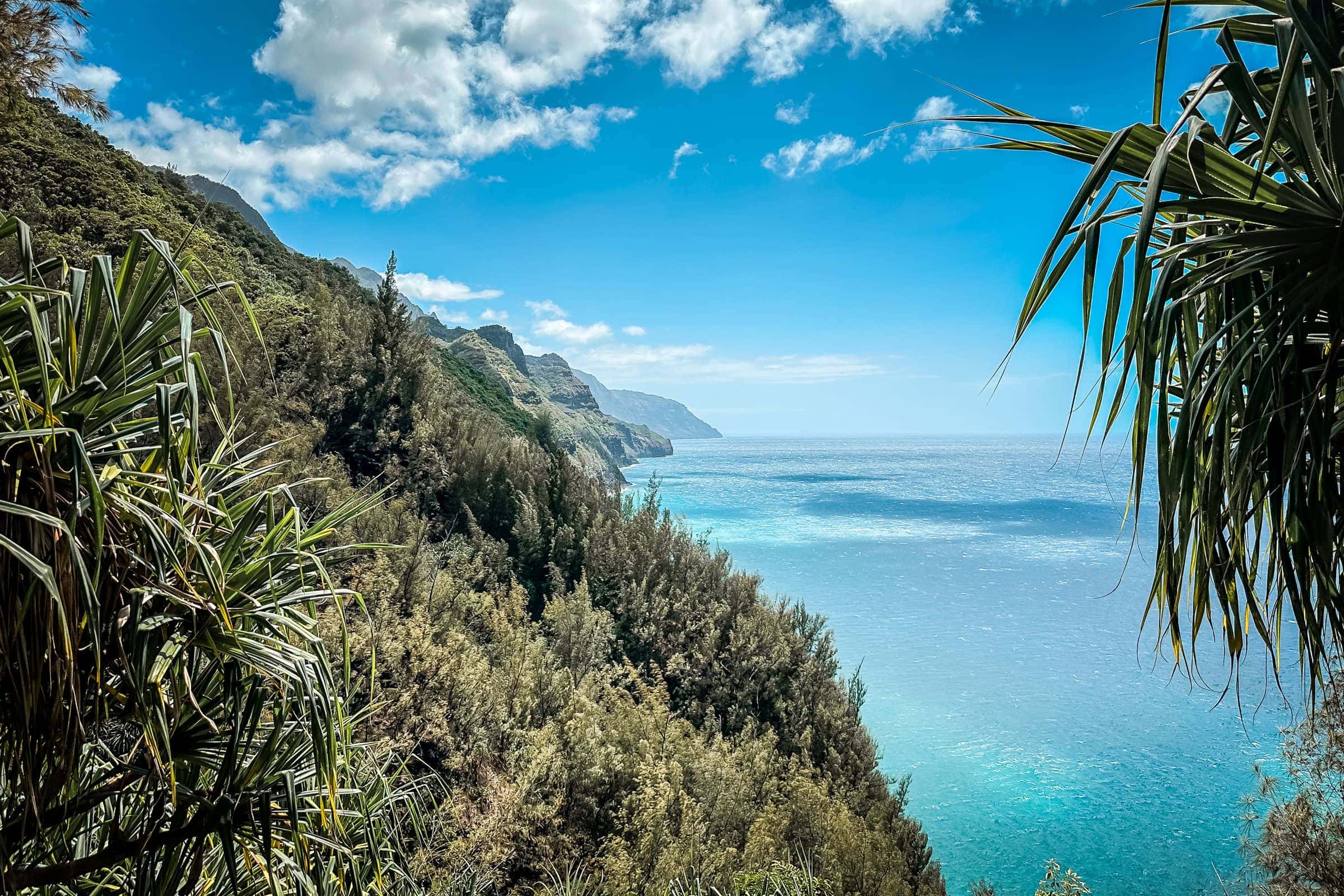 Wanderung an der Na Pali Coast