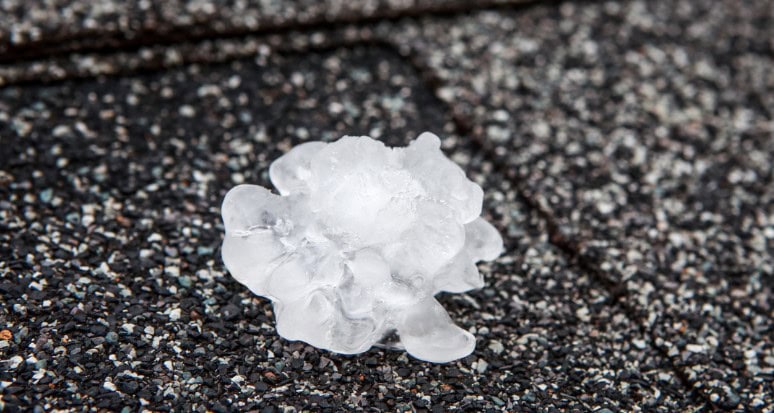 Hail damage