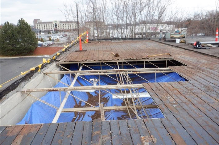 commercial roof replacement