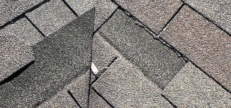 Missing Shingles completed work placeholder
