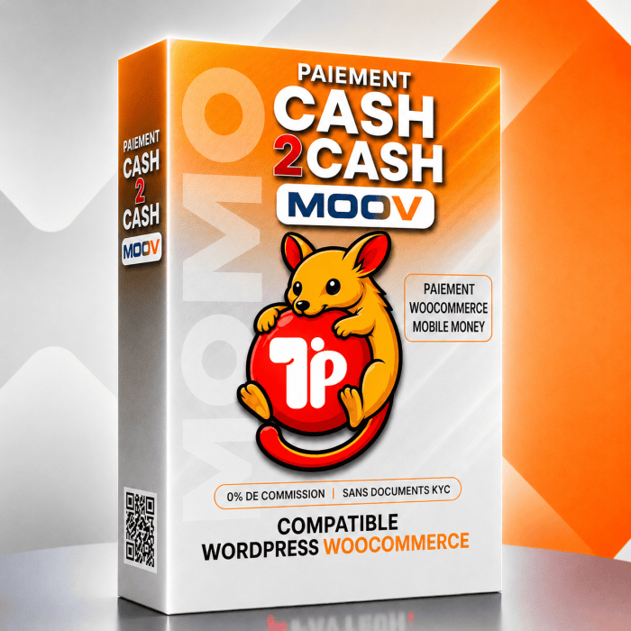 moov_money_e-commerce Cash2Cash Moov : Paiement Moov Money WooCommerce – Image 1