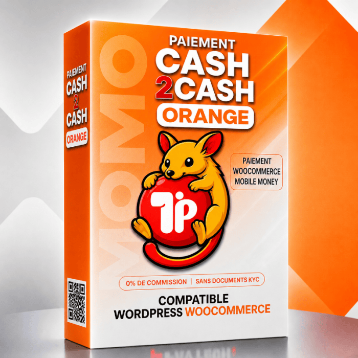 Cash2Cash Orange : Paiement Orange Money WooCommerce – Image 1