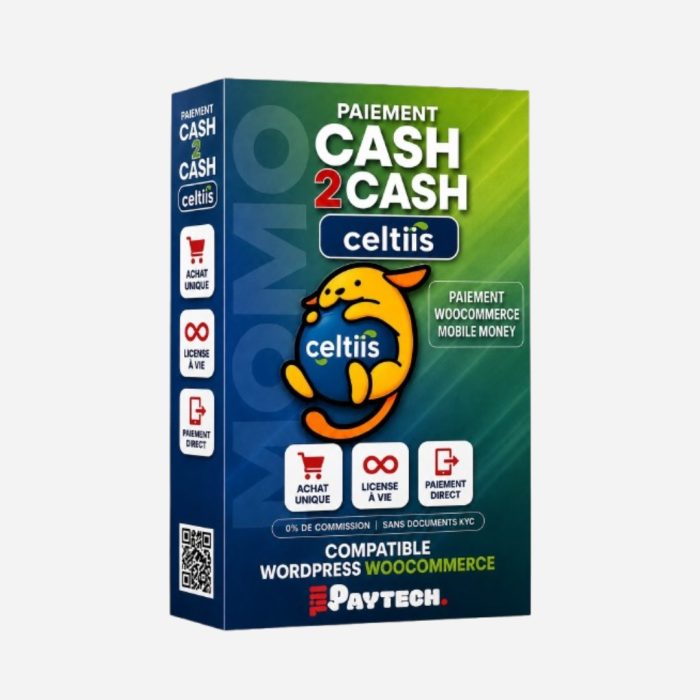 Cash to Cash Celtiis Ultimate : Paiement Celtiis Cash WooCommerce – Image 1