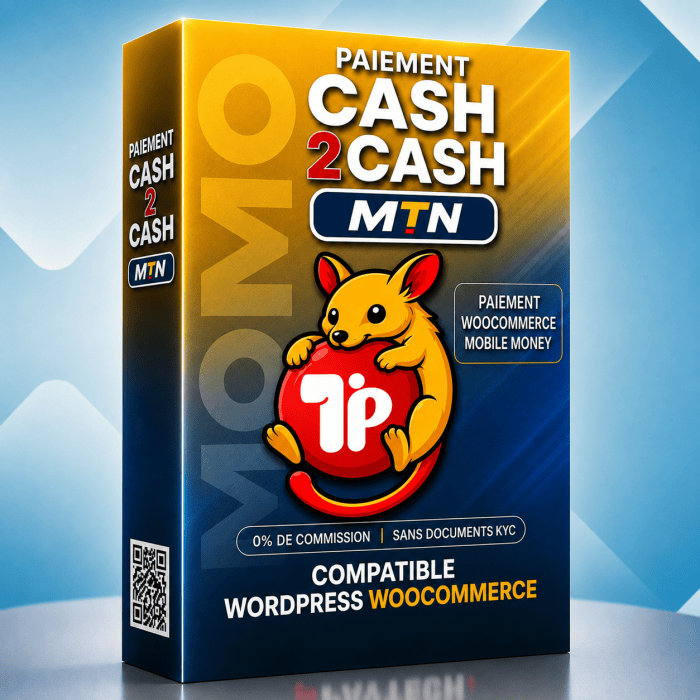 mtn_momo_e-commerce Cash2Cash MTN : Paiement MTN MoMo WooCommerce - Image 1