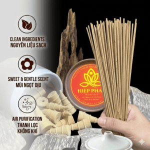 Trầm Nụ Thơm Thượng Hạng Hộp 40 Nụ Giá 350k