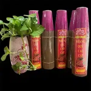 Nhang Quế Sạch Tự Nhiên Mùi Thơm Dịu Nhẹ Bó 1Kg .