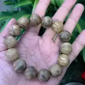 Chuỗi Trầm Hương Tự Nhiên Thơm Mạnh Size 15mm